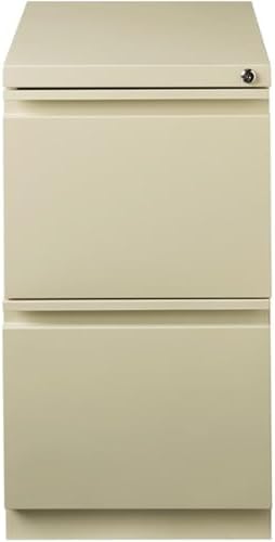 Hirsh Industries Scranton & Co 20" 2-Drawer Metal Mobile Pedestal Fi...
