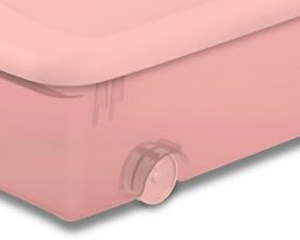 Sterilite Wheeled Latching Box w/Lids for Home & Office, 56 Quart, 4-Pack