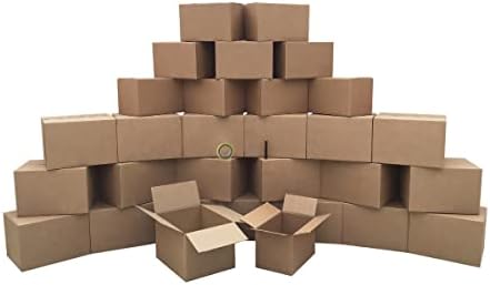 Moving Boxes 2 Room Economy Moving Kit 30 Boxes, Bubble Roll, & Packing Tape