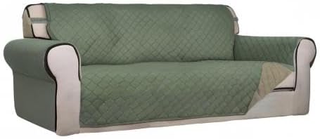 PureFit Reversible Quilted Sofa Cover, Water Resistant Slipcover Furniture - Image 8