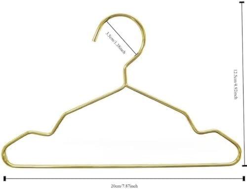 20Pcs Pets Closet Hanger Metal Mini Clothes Rack for Dog Cat Storage Organizer