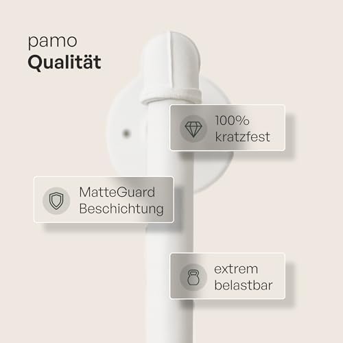 pamo Industrial Clothing Rack Wall Mounted White – 117" W × 87" H, ...