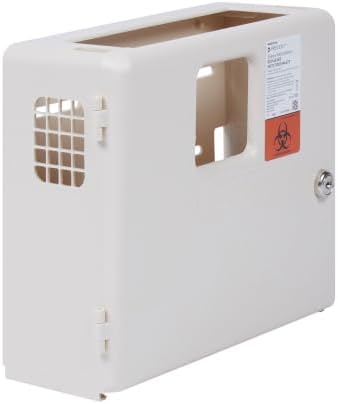 McKesson Prevent Sharps Wall Mounted Cabinet, 12.25 x 4.75 x 10 in, 1 ct