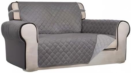 PureFit Reversible Quilted Sofa Cover, Water Resistant Medium Slipcover - Image 8