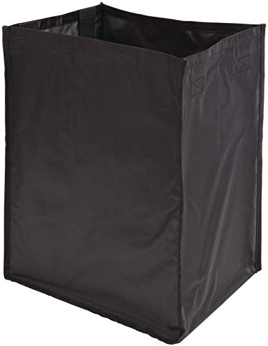 TAG Hardware Full Extension Pullout Laundry Hamper with Removable Bag Matt Ni...