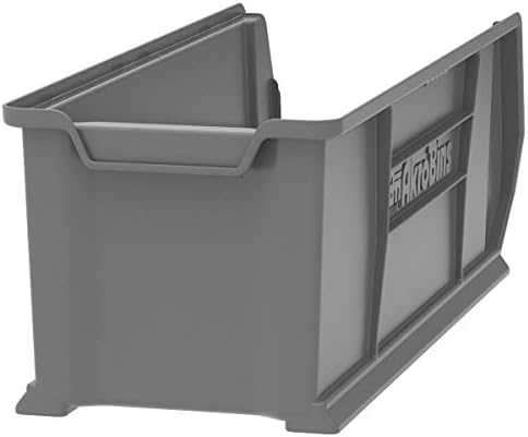 Akro-Mils 30292 Super-Size AkroBins Plastic Storage Bins, Space-Saving Stacka...