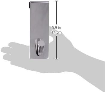 Gedy Gedy 2125-13 Single Door Hook, 0.3" L x 1.75" W, Chrome