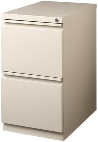 Hirsh Industries Scranton & Co 20" 2-Drawer Metal Mobile Pedestal Fi...