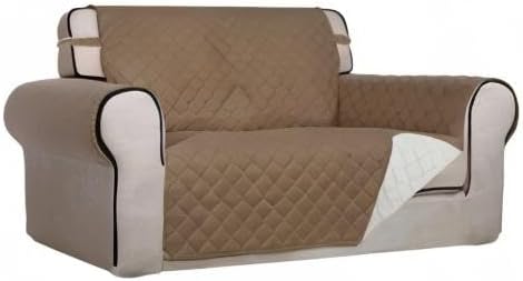 PureFit Reversible Quilted Sofa Cover, Water Resistant Medium Slipcover - Image 8