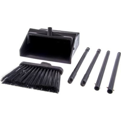 SPARTA Duo-Pan Upright Dust Pan and Broom Set, Essential Cleaning Tools - Image 4