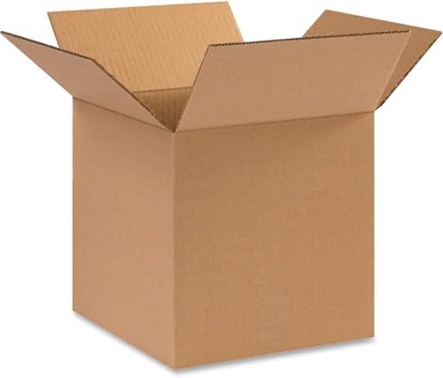 BOX USA Cube Shipping Boxes 12"L x 12"W x 12"H (25-Pack) - Sma...