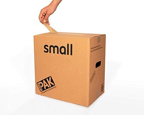 StorePAK 15 Strong Cardboard Boxes with Carry Handles - 31 Litres, 100% Recyc...