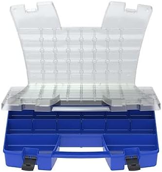 Akro-Mils 06118 Multi Compartment Hardware and Crafts Portable Organizer Stor...