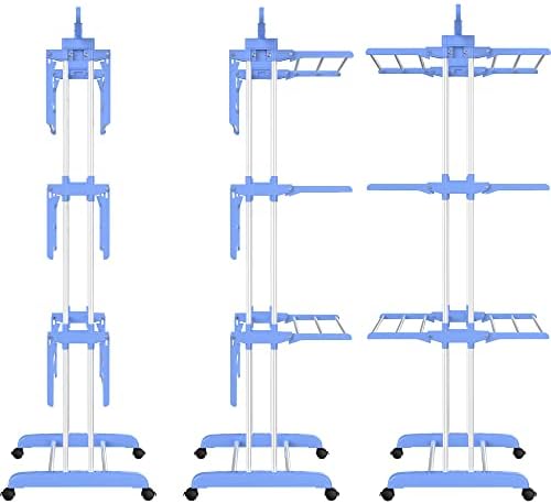 HOMIDEC Clothes Drying Rack, 4-Tier(67.7" H) Foldable Drying Rack Clothing