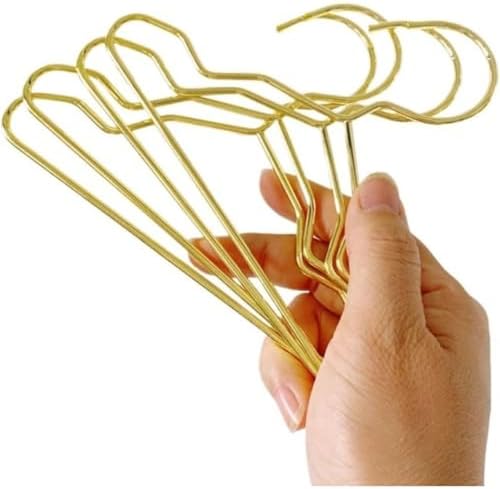 20Pcs Metal Pets Clothes Hanger Small Dog Closet Hangers Cat Racks Storage Or...