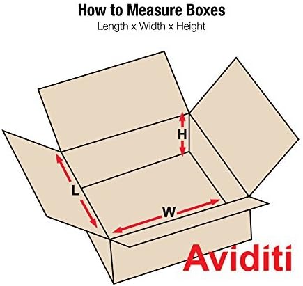 BOX USA Shipping Boxes Flat 16"L x 16"W x 4"H 25-Pack - Corrug...