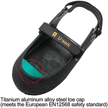 Safety Overshoes Steel Toe Caps, Titanium Aluminum Alloy Toe Shoe Covers, Ste...