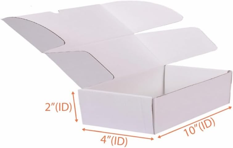 Ucanpack 10x4x2" Mailer Boxes 50 Pcs, Tuck Top Literature Mailers, Made ...