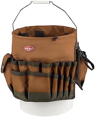 Bucket Boss The Bucketeer Bucket Tool Organizer in Brown, 10030 (Pack of 6)