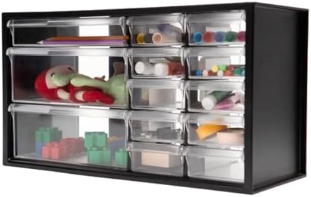 livinbox Desk Storage Organizer w/13 Drawers, Art Hardware Parts and Craft Ma...