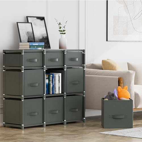 Mavivegue 9 Cube Storage Organizer, Closet Organizers and Storage, Cube Stora...
