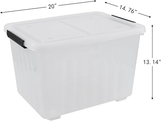 50 Quart Clear Storage Container - Image 2