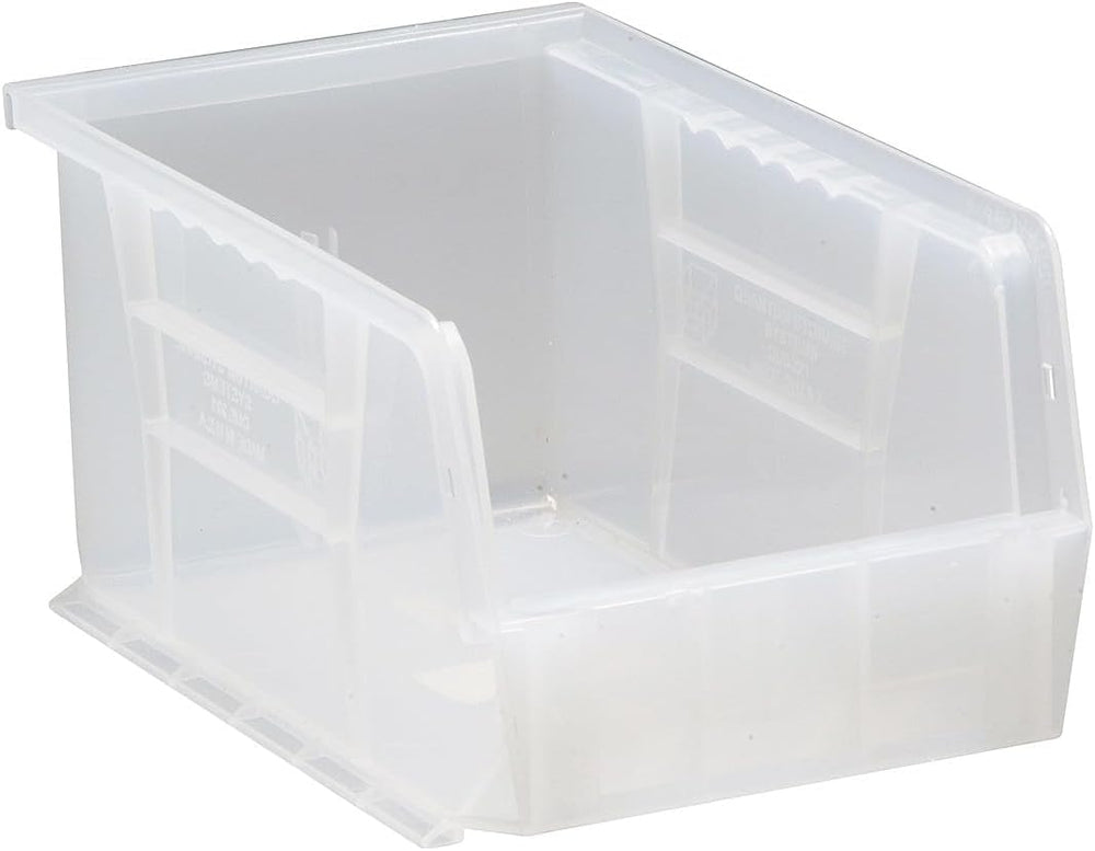 HE HUDSON EXCHANGE 9.5" x 6" x 5" (6 Pack) Plastic Stackable S...