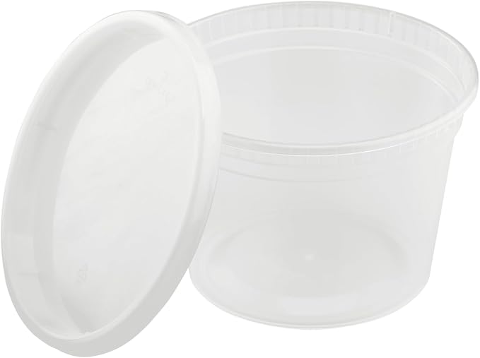 Karat Clear PP Injection Molded Round Deli Containers - Image 9