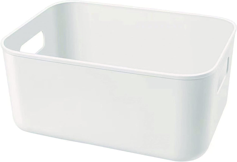 Set Of 6 Plastic Storage Bins,Versatile Kitchen Pantry Organization and Stora...