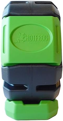 FCMP Outdoor HOTFROG Half Size Rolling Single Chamber Batch Tumbling Composte...
