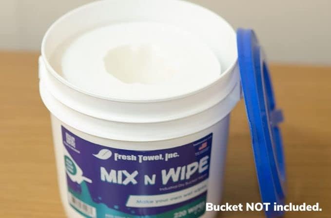 Fresh Towel Mix-N-Wipe Dry Wipes Refill - Image 6