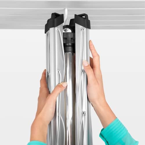 Brabantia Lift-O-Matic Outdoor 4 Arm Clothesline (197 ft/Ø 1.8") Height ...