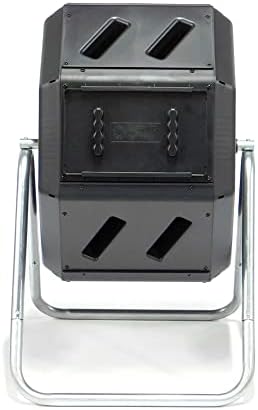 FCMP Outdoor IM2000 Tumbling Composter Canadian-Made, 100% Recycled Resin - O...
