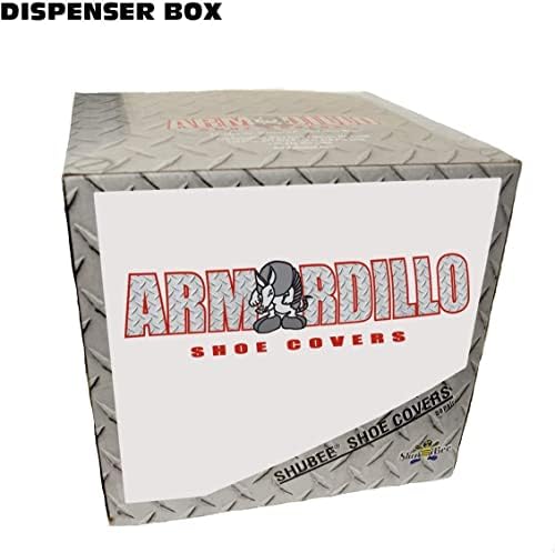 ShuBee® Armordillo Disposable Boot and Shoe Covers, Tough Tread® Technology, ...