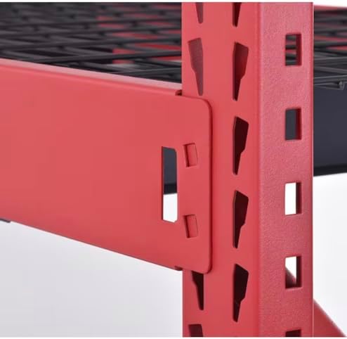 Husky Heavy Duty Industrial Metal Storage Shelving Unit, Inches, 4 Adjustable...