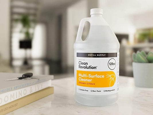 Clean Revolution Multi Surface Cleaner Refill Supply, Eco-Friendly & Plant-Based - Image 2