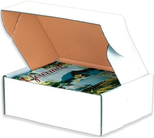 Box USA Mailer Boxes Medium 18"L x 12"W x 4"H Inches 25-Pack -...