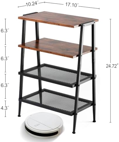 A-Shaped Shoe Rack, 4-Tier, Holds 8 Pairs, Compact Entryway