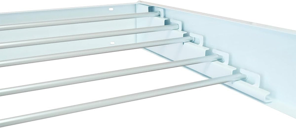 COBRA Wall Mounted Clothes Drying Rack - 40" Foldable Accordion Laundry ...