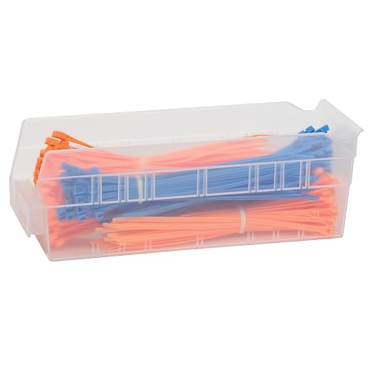 Akro-Mils 30120 Plastic Shelf Bins, Heavy Duty Storage Bins