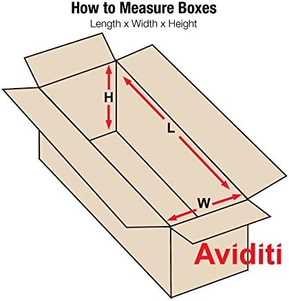 BOX USA Long Boxes Holds 65lbs, 24x6x8 25-Pk for Shipping & Packing