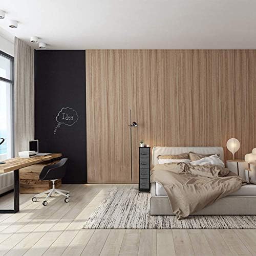 Furniture Home Furnishing Plaza Narrow Dresser, Vertical Storage Unit with 4 ...