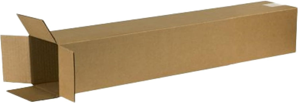 BOX USA Long Boxes Holds 65 lbs, 6x6x38 25-Pk for Shipping & Packing