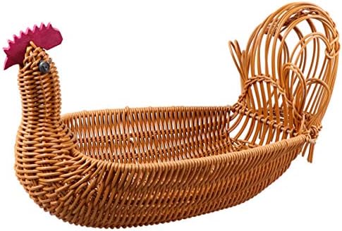 Sewroro Wicker Baskets for Storage Woven Basket Organizer Thanksgiving Servin...