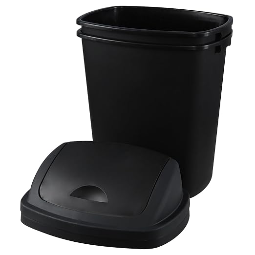 Teyyvn 18 Gallon Tall Plastic Kitchen Trash Can - Image 7