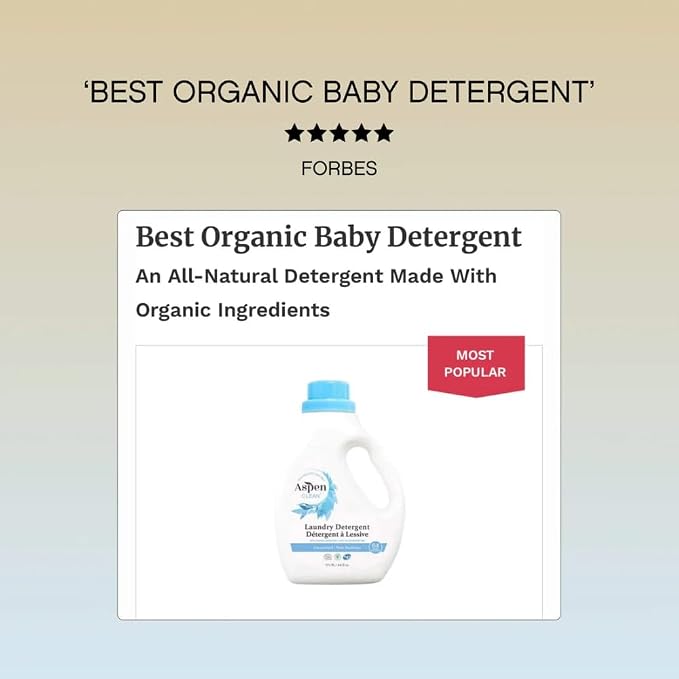 AspenClean Natural Laundry Detergent Unscented - Image 8