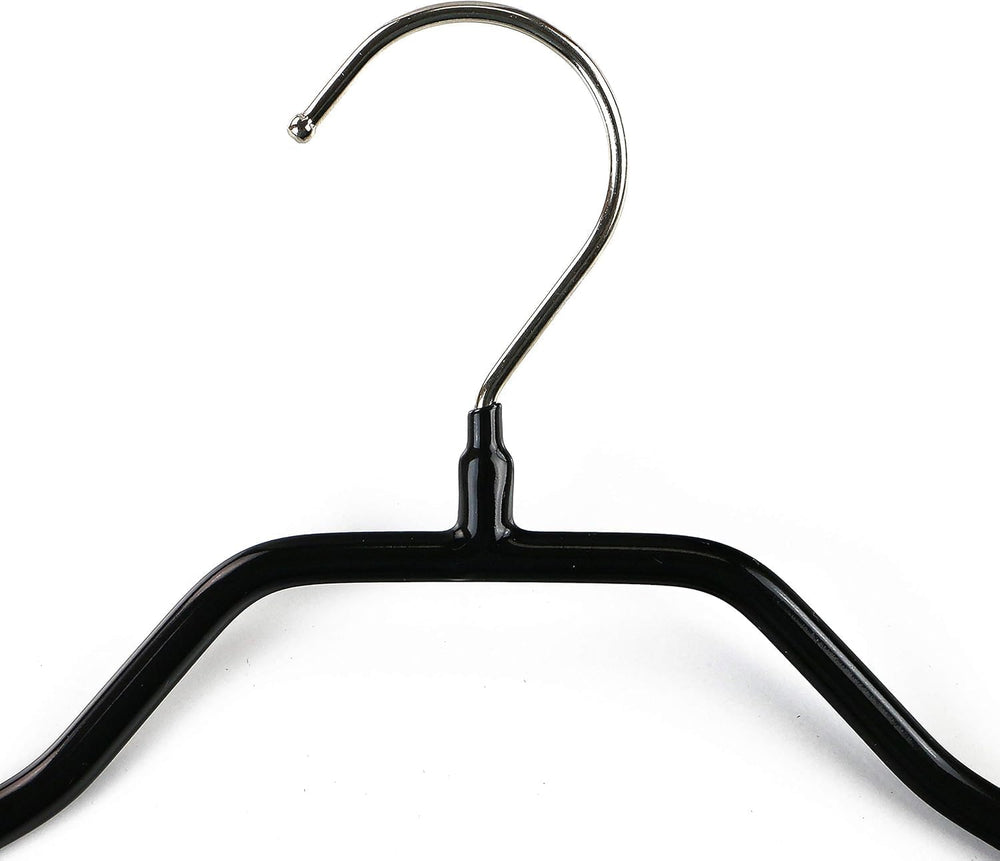 Mawa by Reston Lloyd BodyForm Series Non-Slip Steel Clothes Hanger with Shoul...