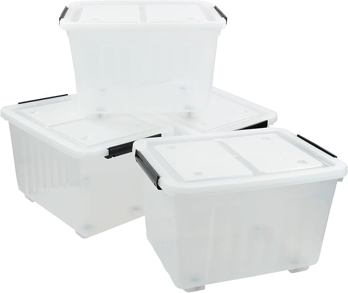 Bringer 70 Qt Latching Plastic Storage Containers - Image 7