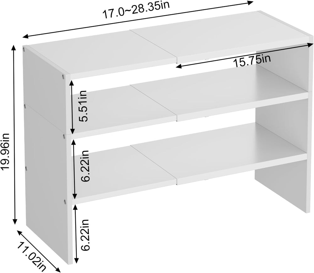 X-cosrack 3-Tier Shoe Rack for Closet, Shoe Organizer for Front Door Entrance...