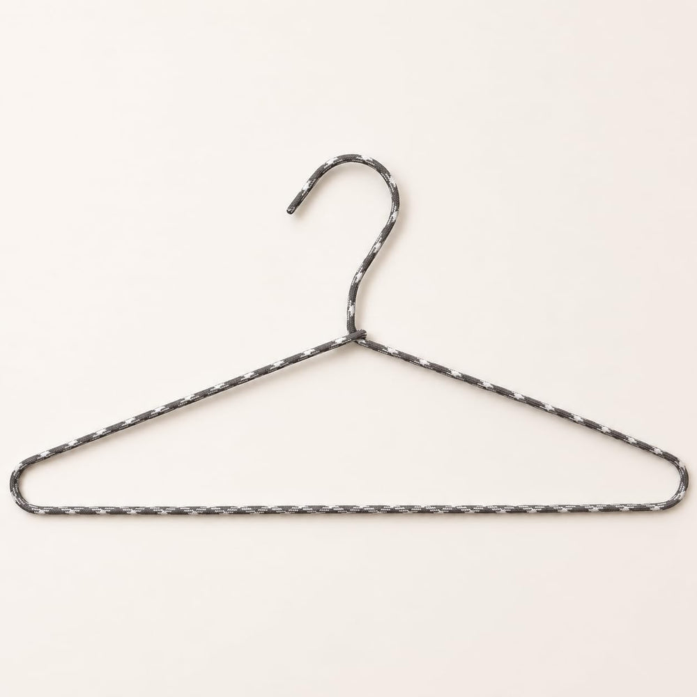 Clothes Hangers 30 Pack – Space Saving Fabric & Metal Hangers, Non-Slip P...